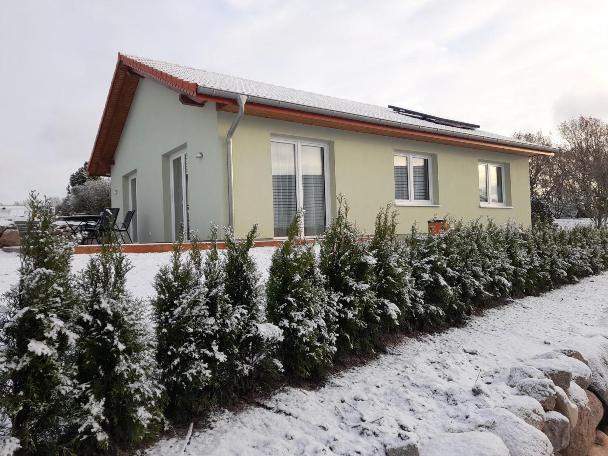 Unterkunft Am Vogelpark Marlow - Die Gruene 12 Ferienhaus Екстер'єр фото